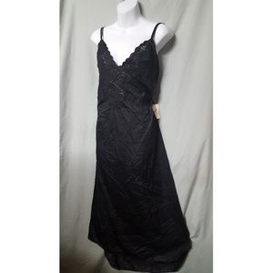 Sexy long black nightgown 5x